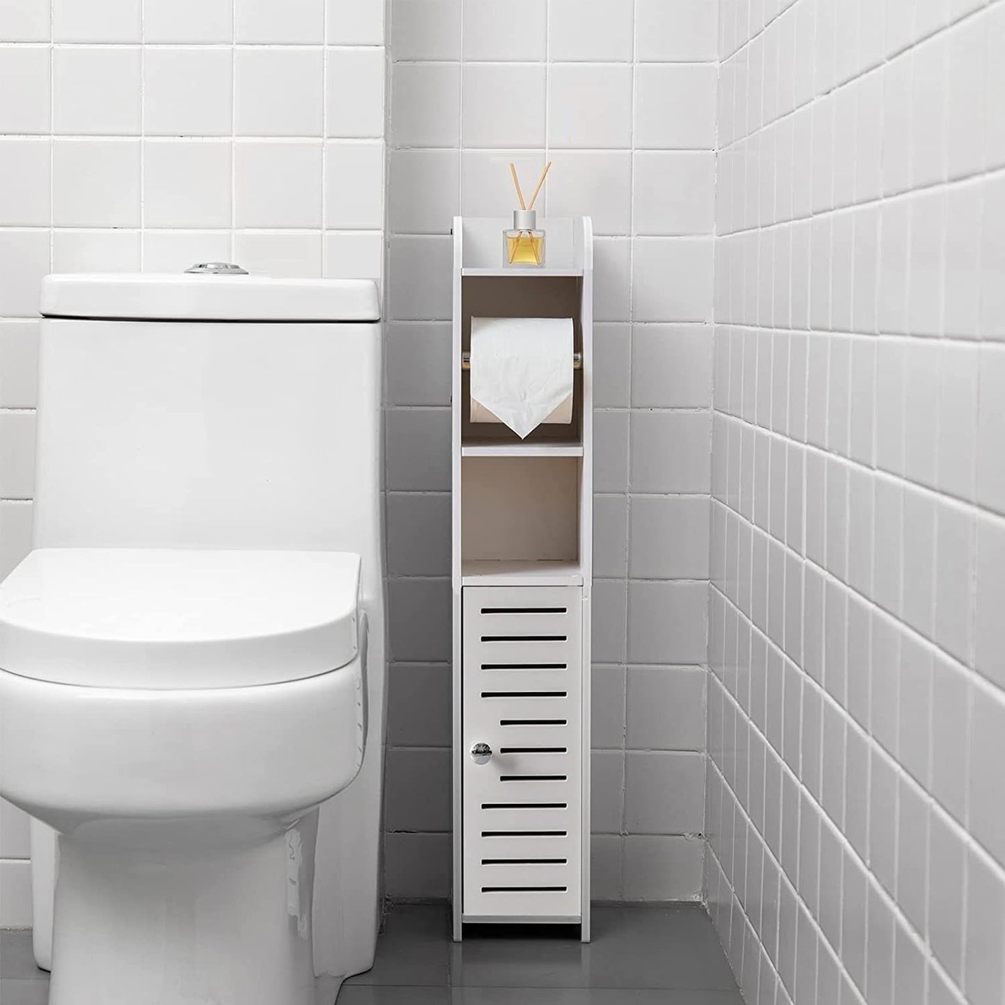 Toilet Paper Roll Holder - White - STripleB