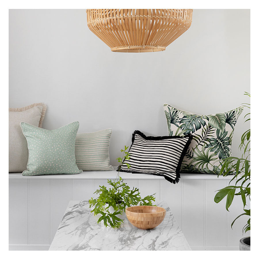 Cushion Cover-With Piping-Boracay-60cm x 60cm - STripleB 