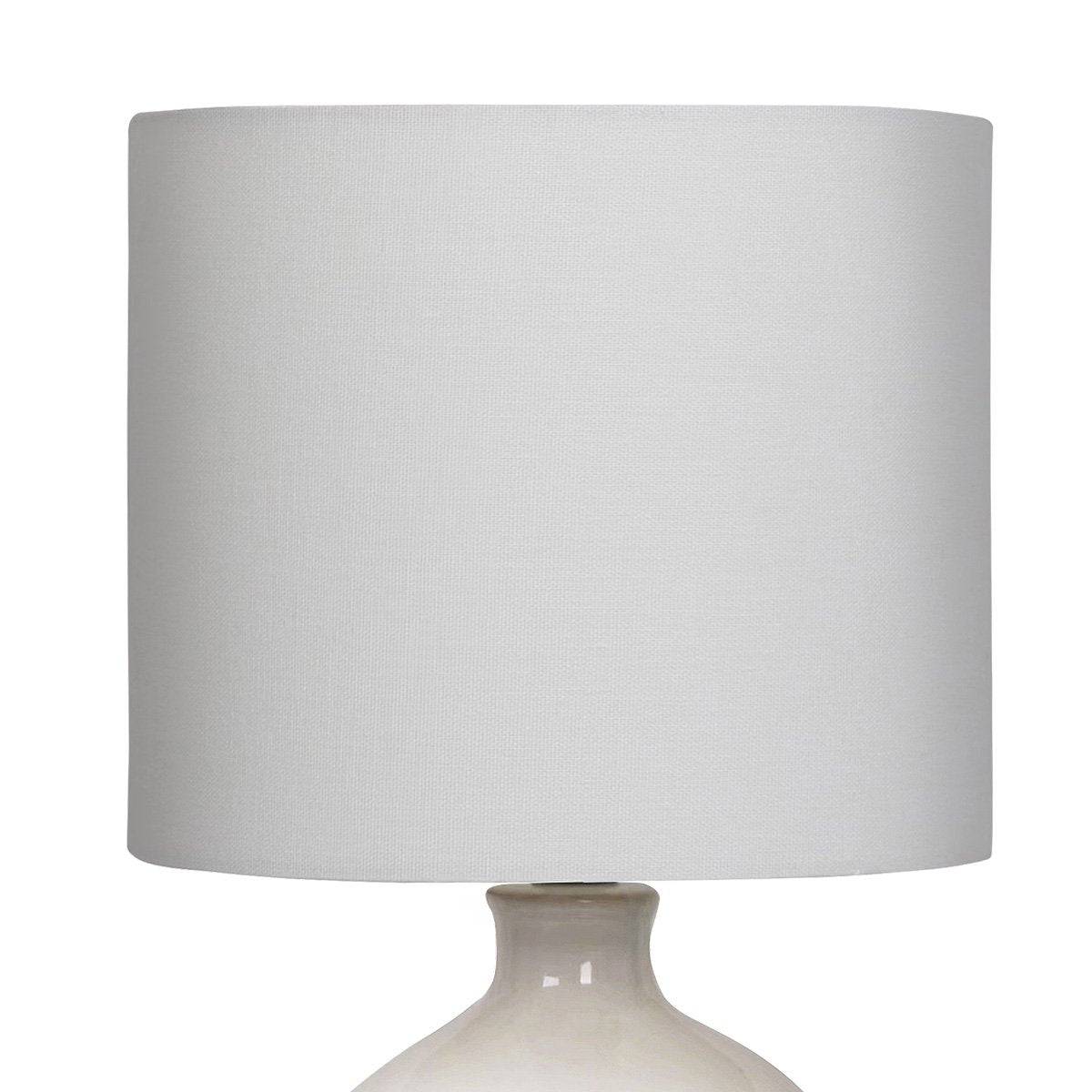 Sarantino Ceramic Table Lamp - Cream - STripleB 