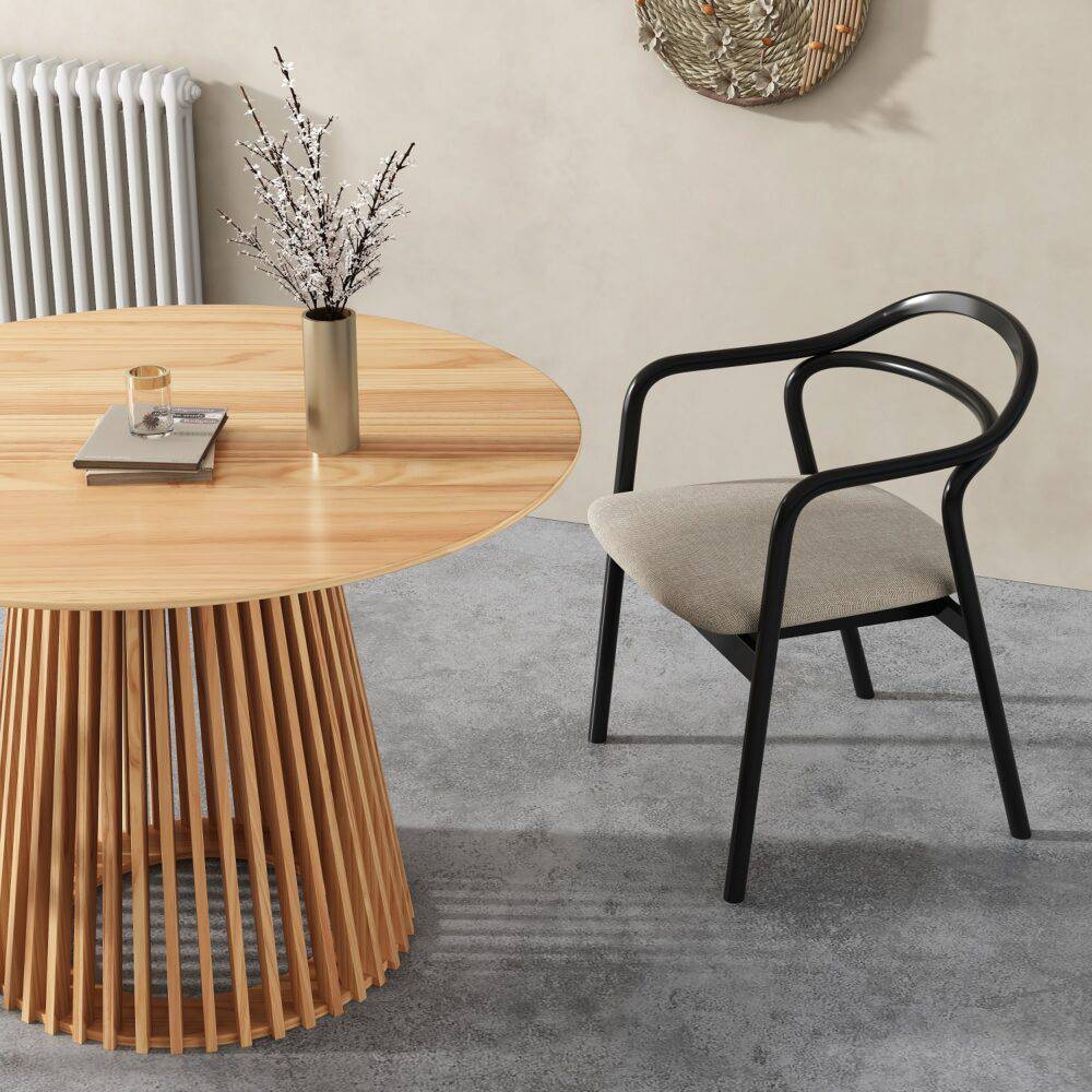 Palmer Natural Dining Table - STripleB 