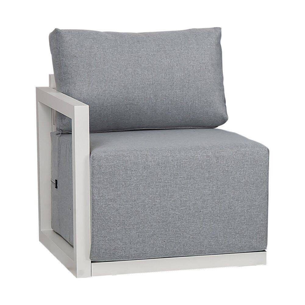 Alfresco Outdoor Lounge Set – White - STripleB 