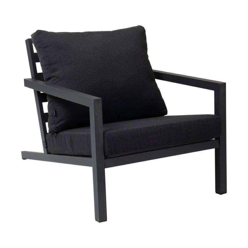 5 PCS - Aidan Garden Furniture Set - Slate Grey - STripleB 