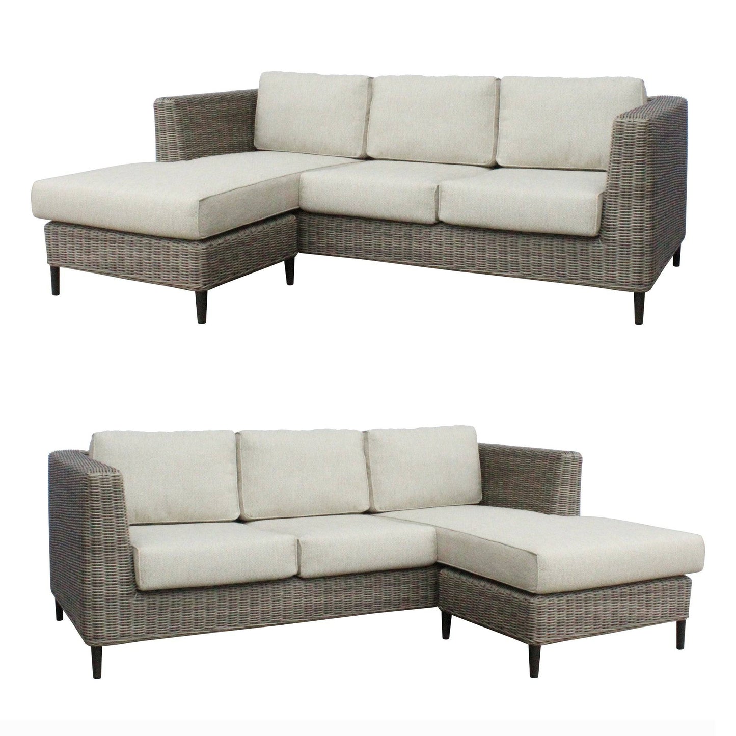 3-Seater Outdoor Sofa - Light Grey - STripleB 