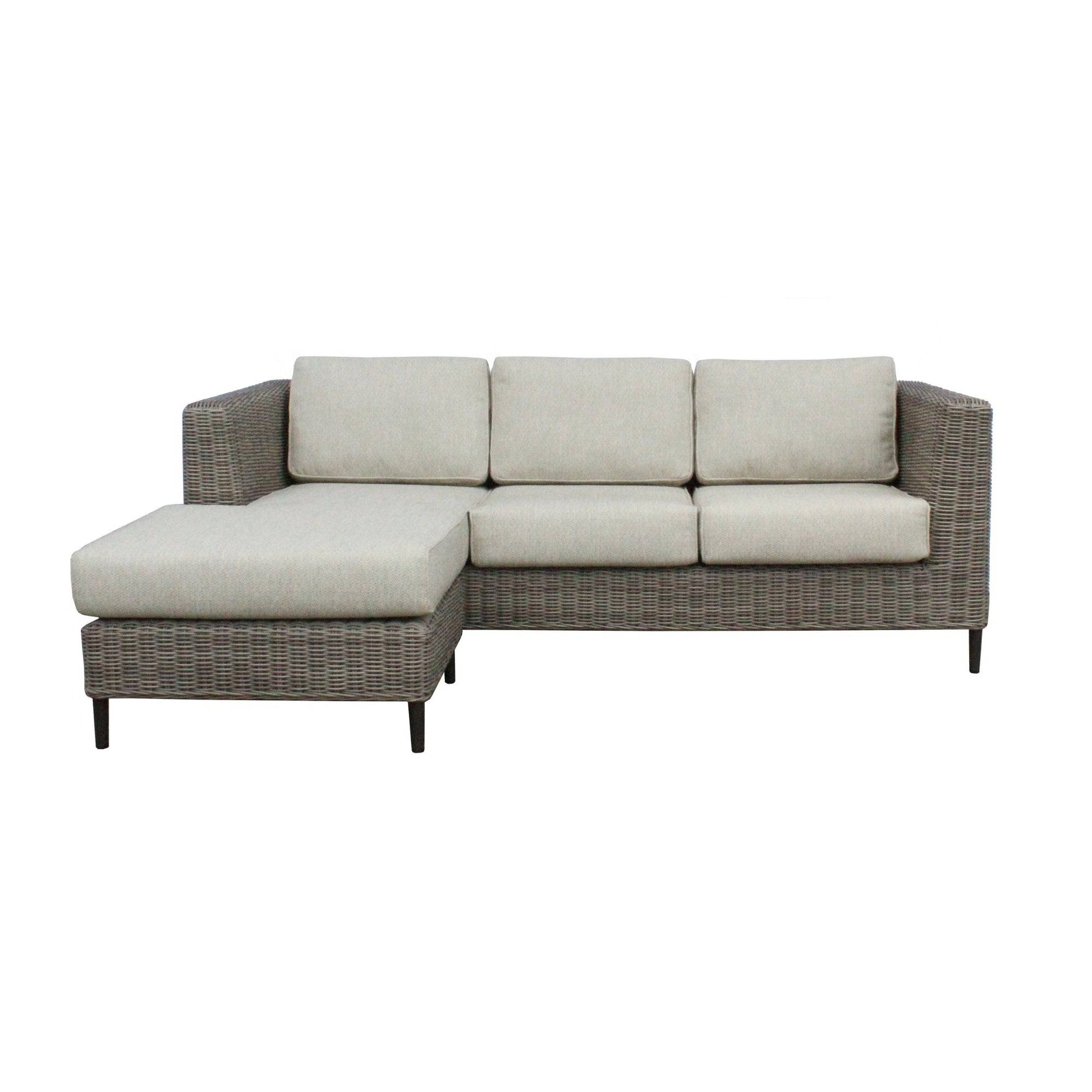 3-Seater Outdoor Sofa - Light Grey - STripleB 