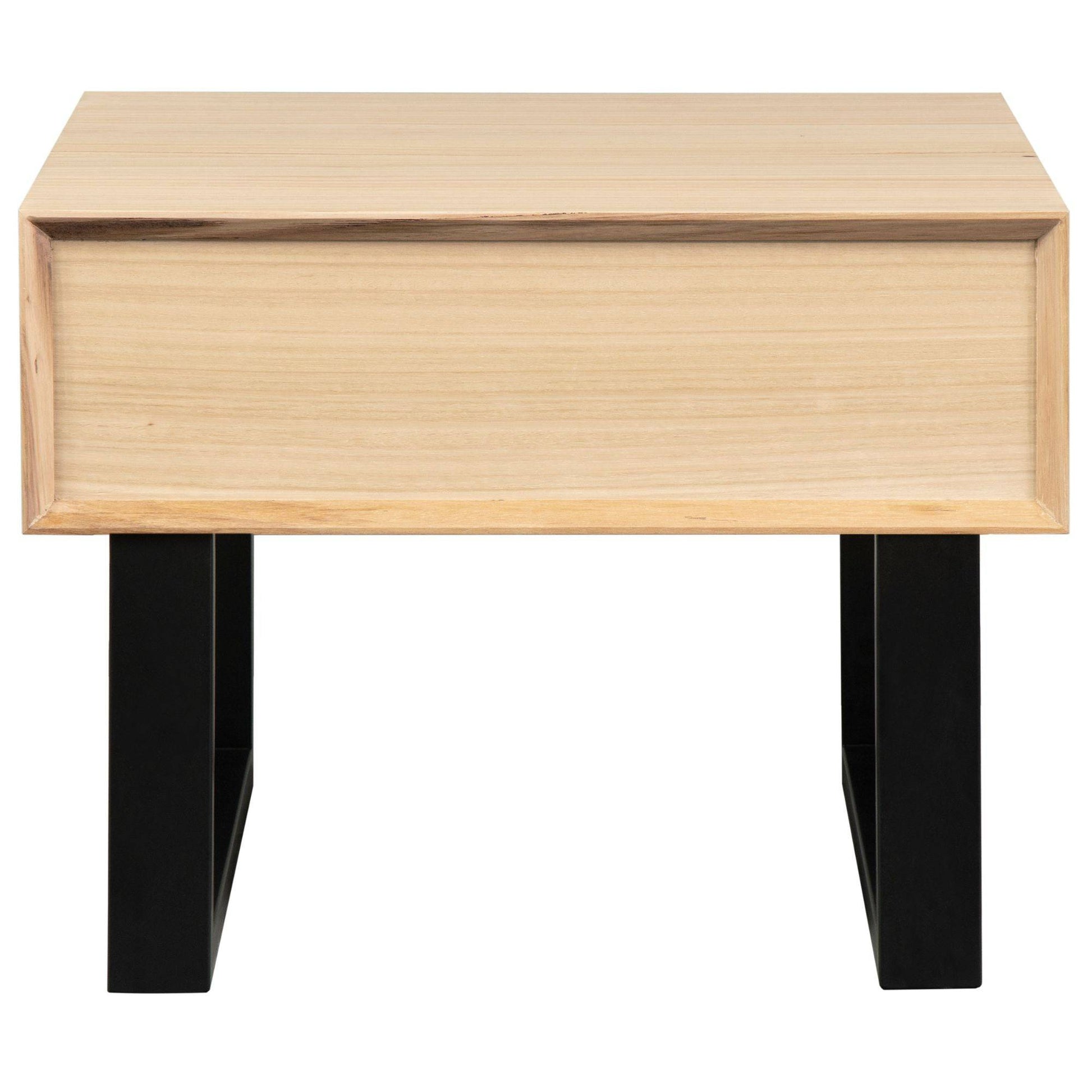 Solid Messmate Timber Wood Sofa / Bedside Table - STripleB 