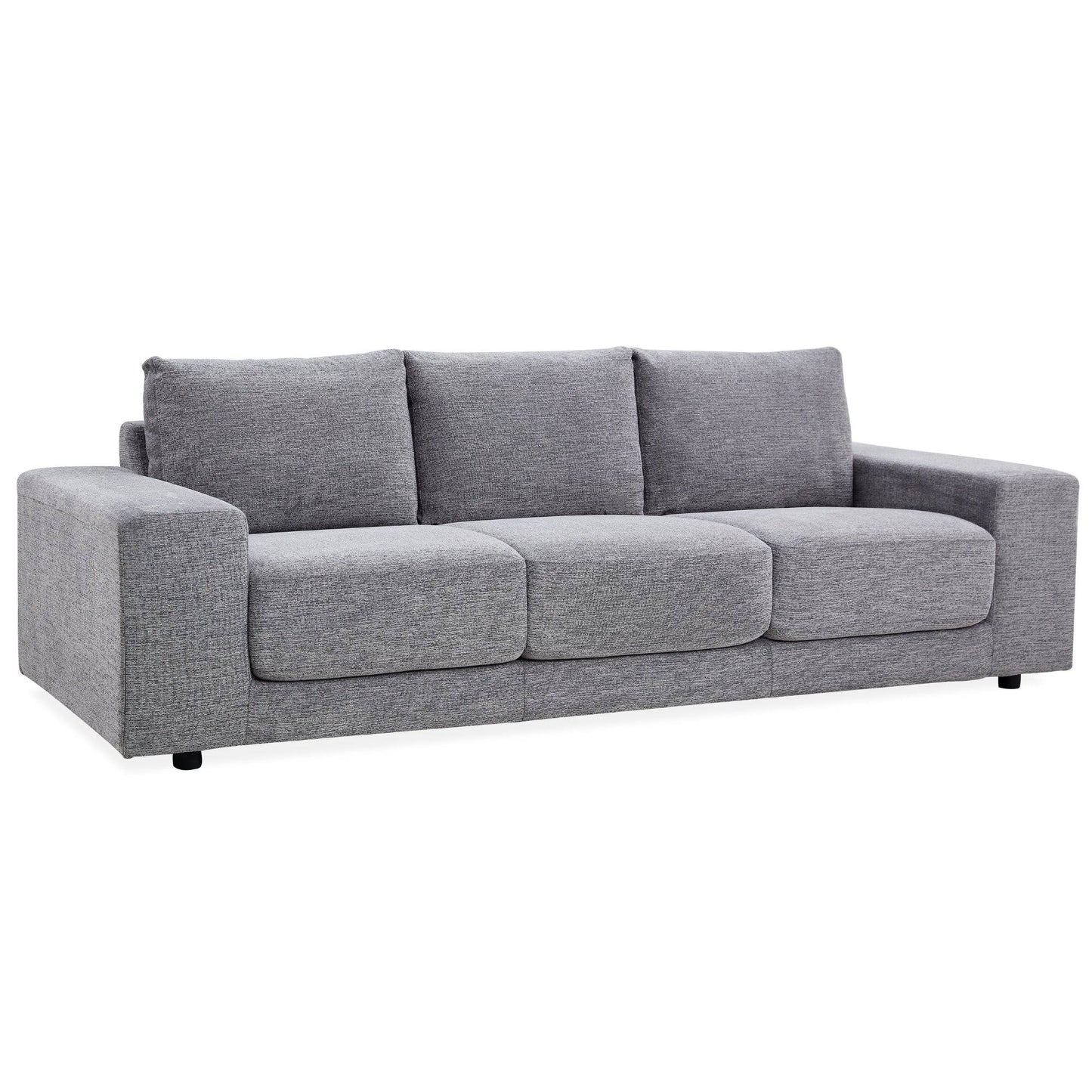 4 + 3-Seater Sofa - Lounge Couch - Fog - STripleB 