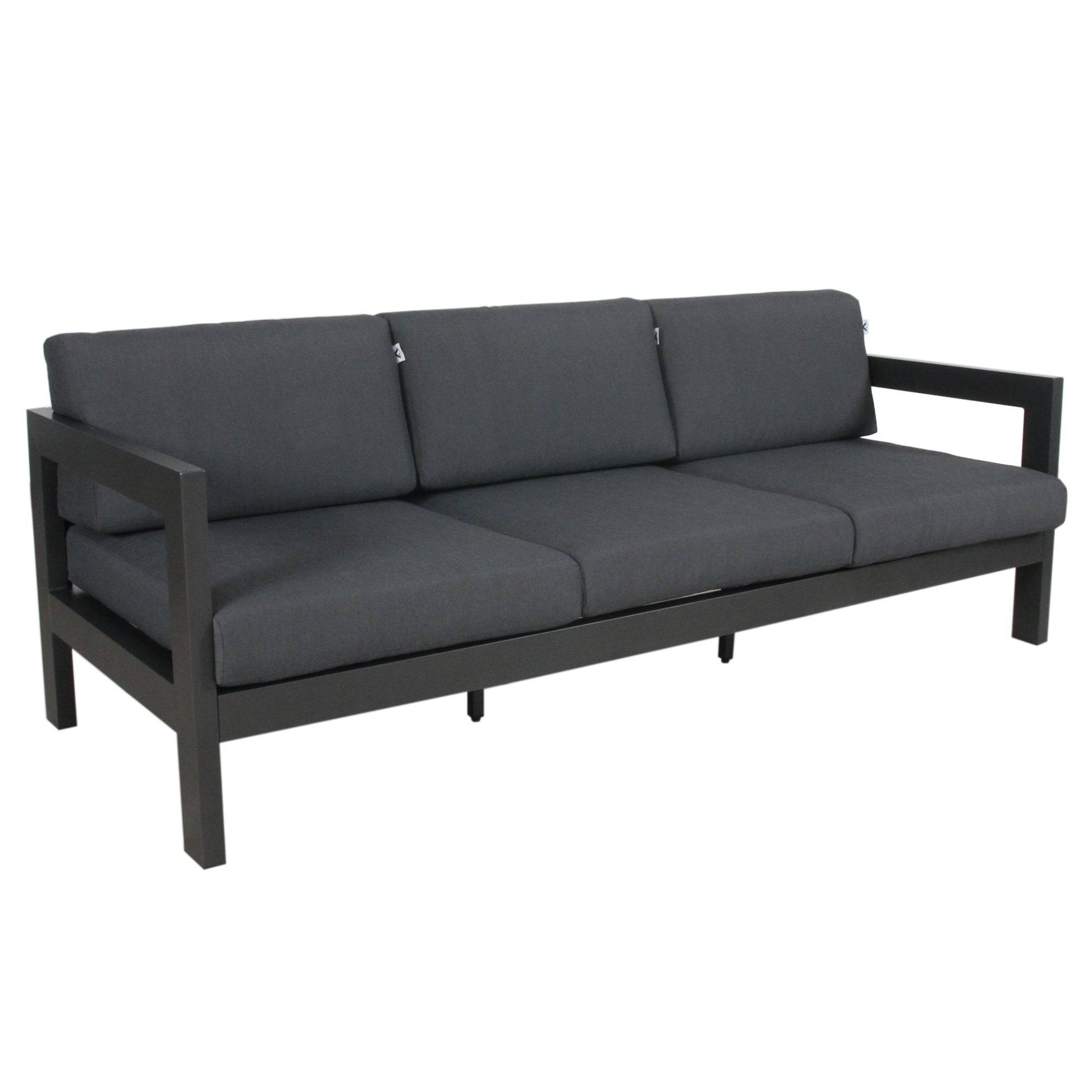 3-Seater Outdoor Sofa - Charcoal - STripleB 