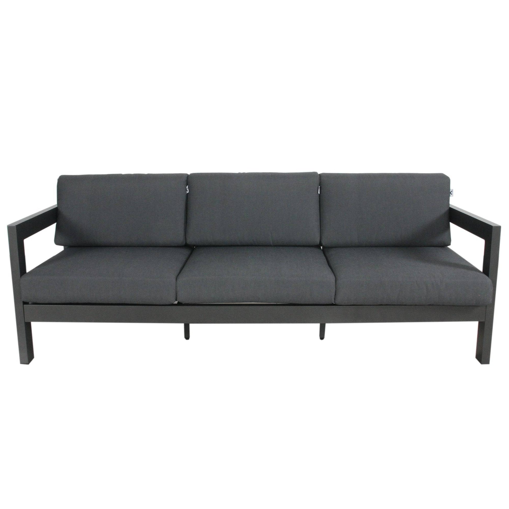 3-Seater Outdoor Sofa - Charcoal - STripleB 