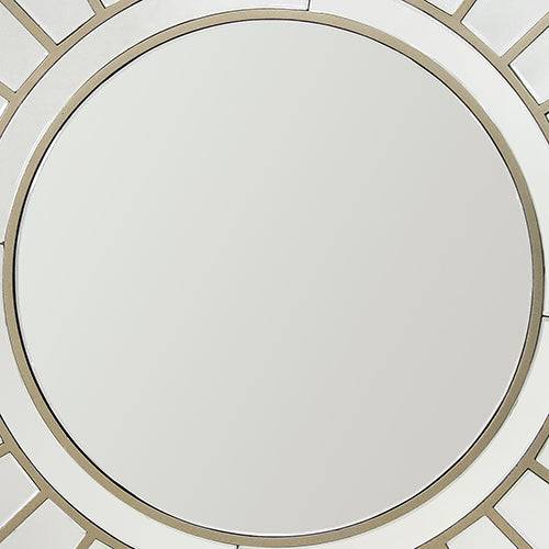 Wall Mirror MDF Silver Clear Image Lightweight - STripleB 