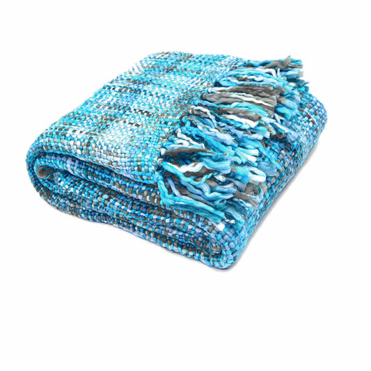 Soft Knitted Weave Throw - 127x152cm - STripleB 