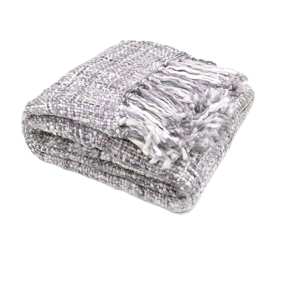 Soft Knitted Weave Throw - 127x152cm - STripleB 