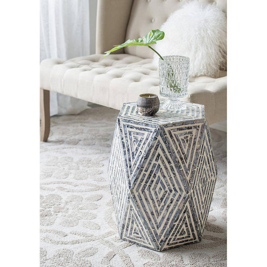 Oblique Shell Side Table - STripleB 