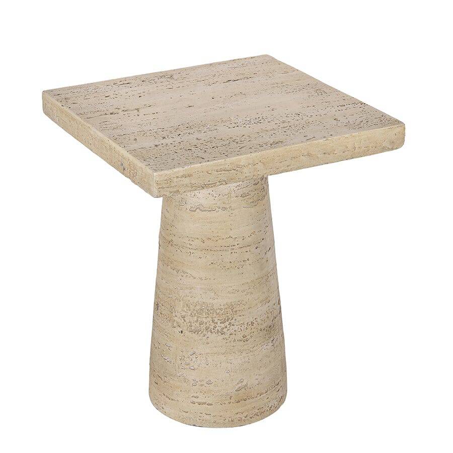 Cement Square Side Table - STripleB 