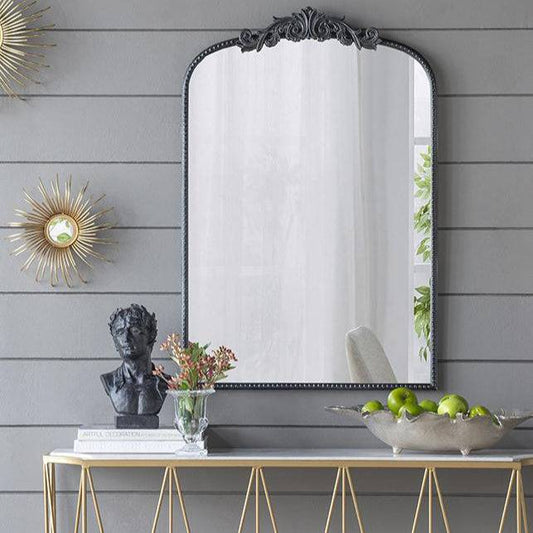 Ornate Metallic Wall Mirror - STripleB 