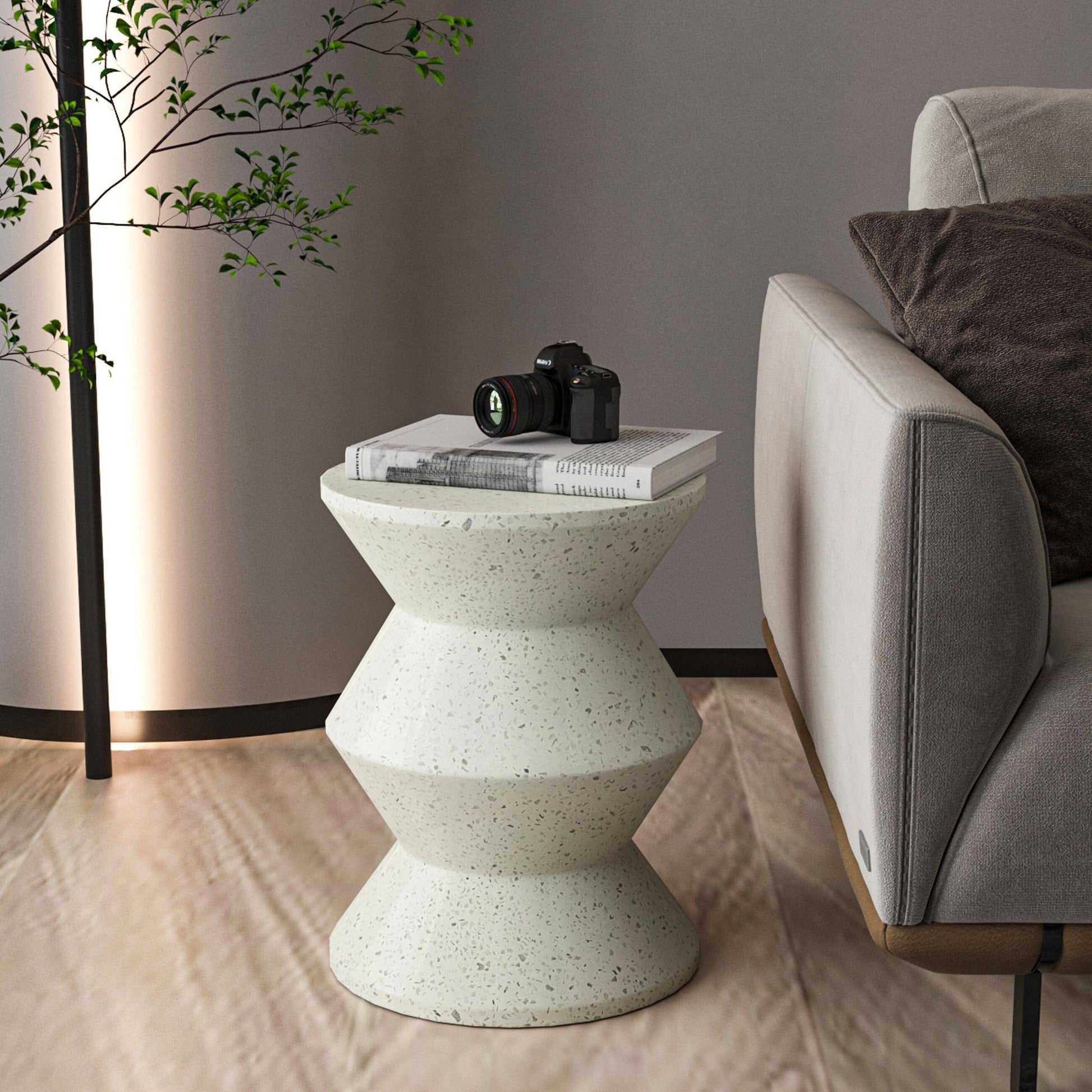 Cement Side Table - STripleB 