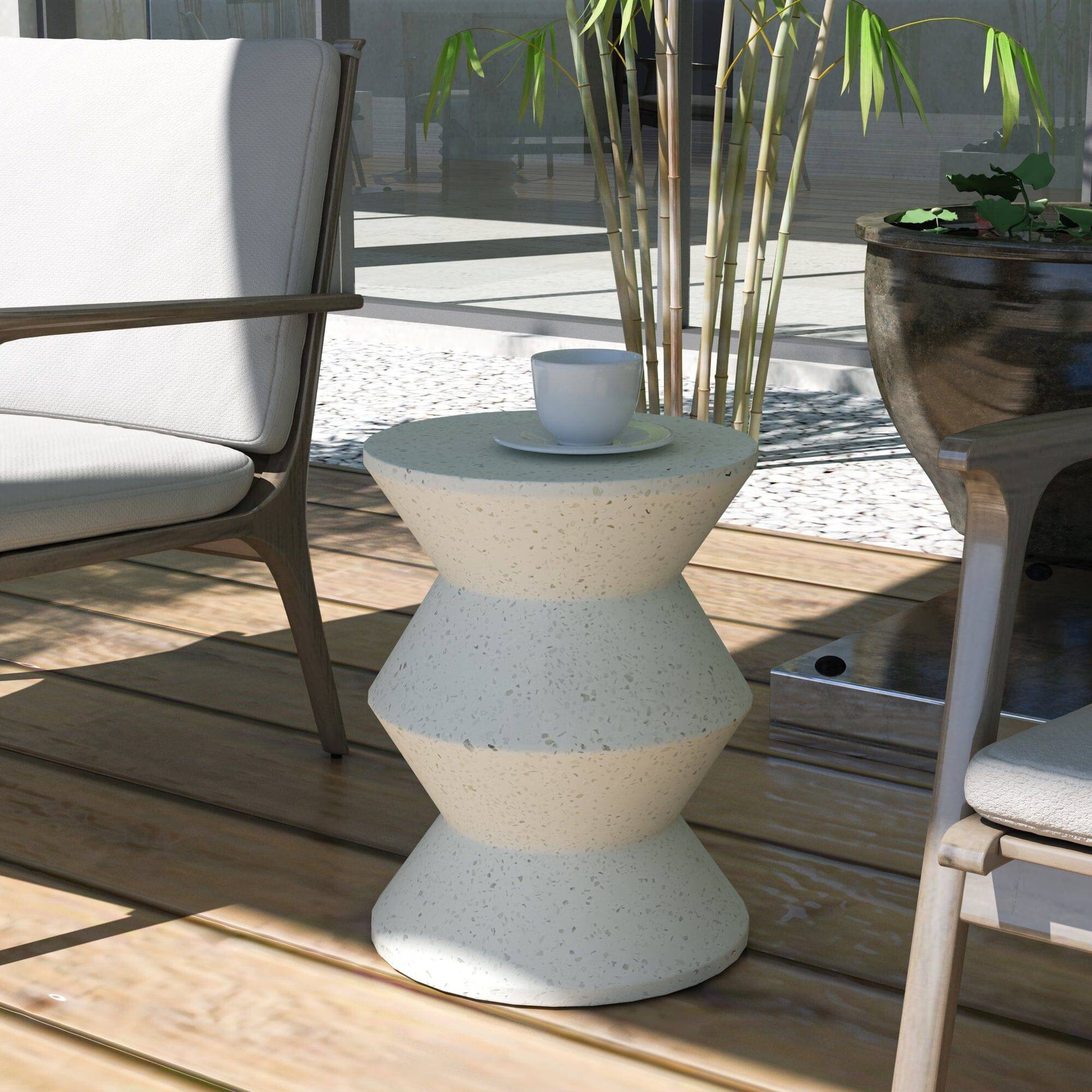 Cement Side Table - STripleB 