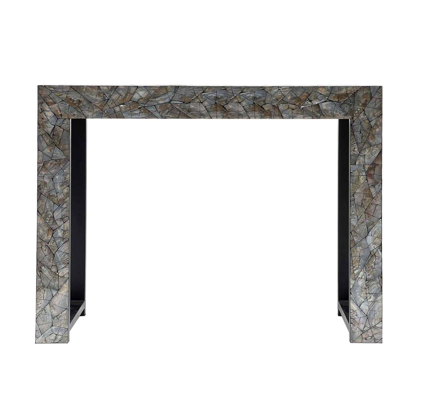 Stone Hedge Mother of Pearl Console Table - (handmade) - STripleB 