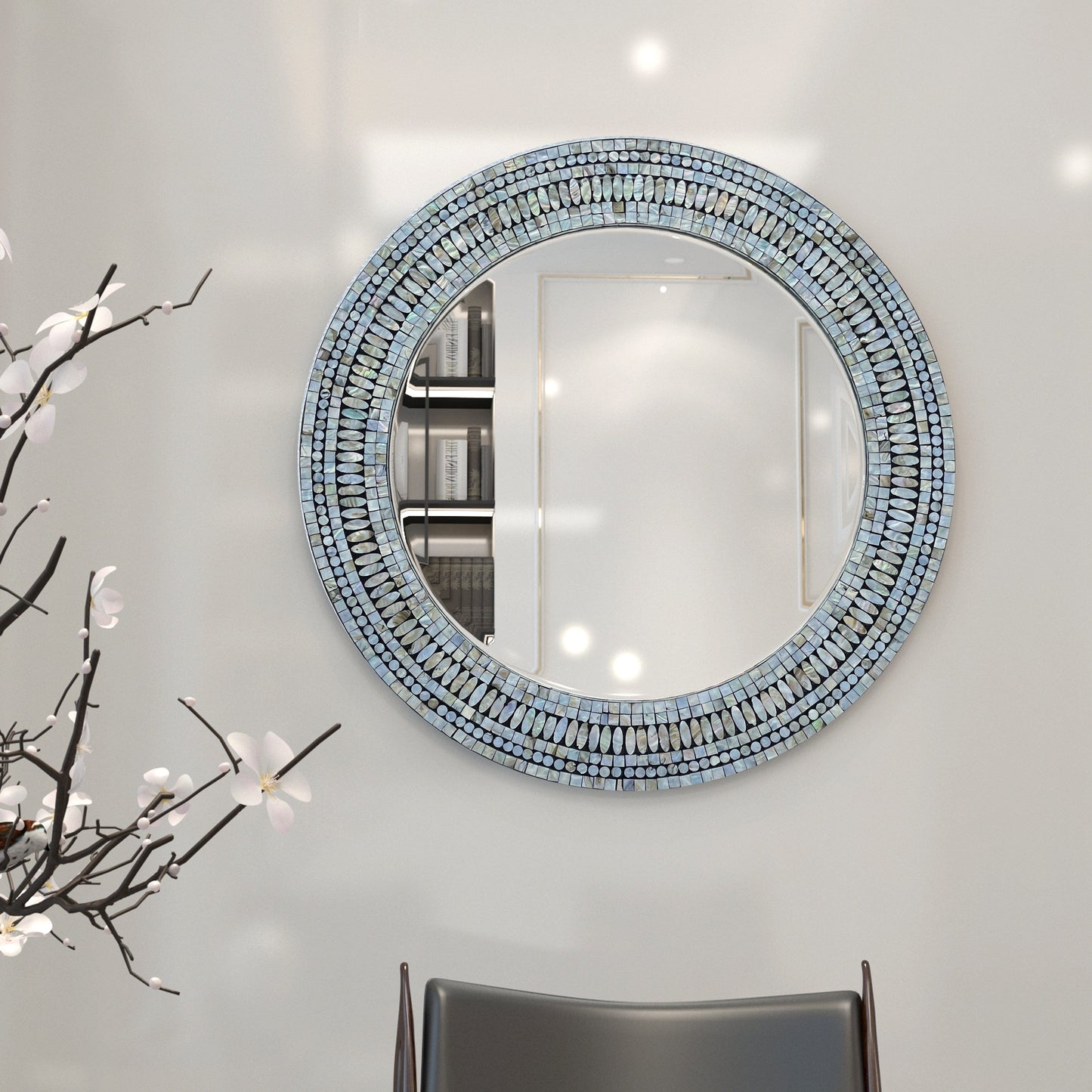 Mother of Pearl Wall Mirror - STripleB