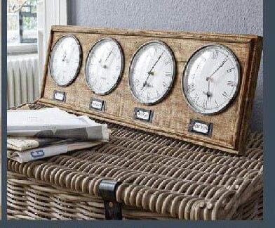 World Timber Clock - STripleB