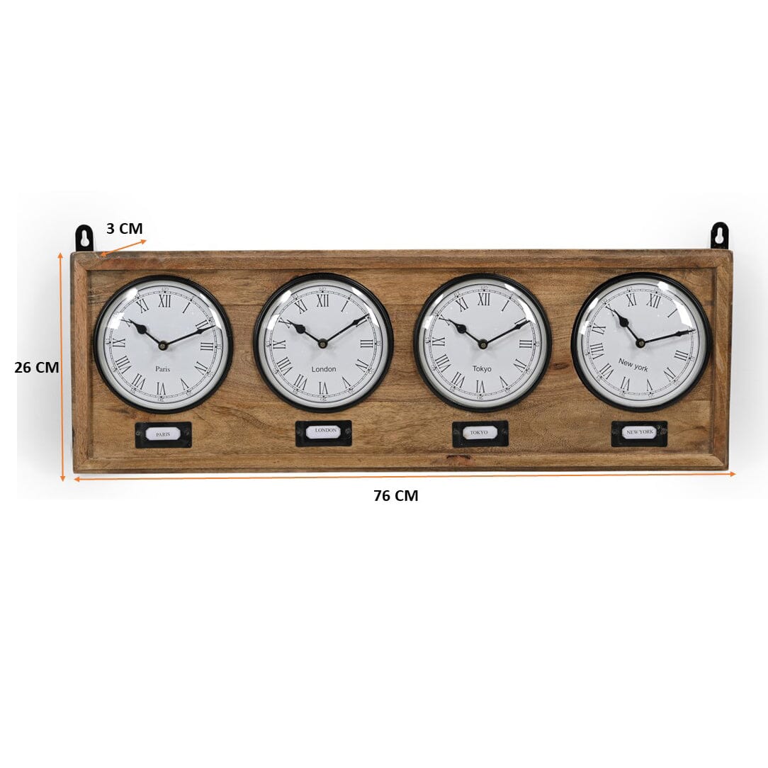 World Timber Clock - STripleB