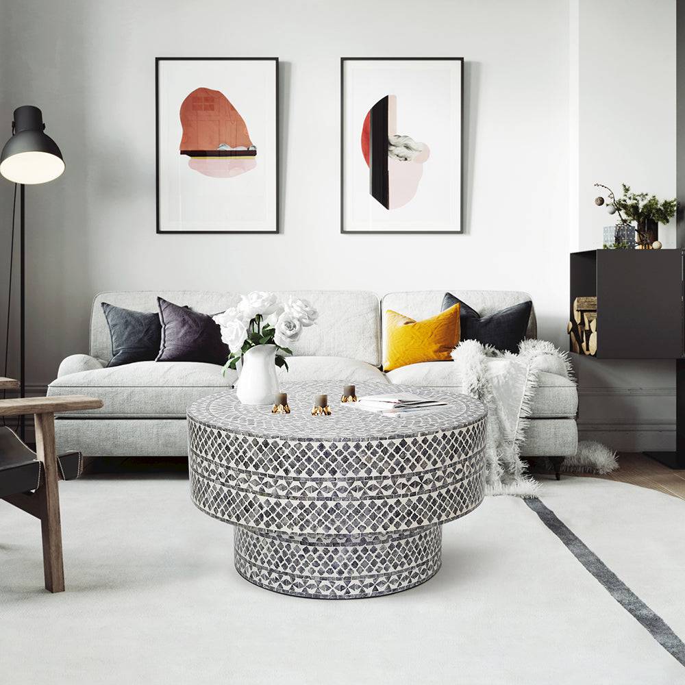 Diamond Mother of Pearl - Coffee Table - STripleB 