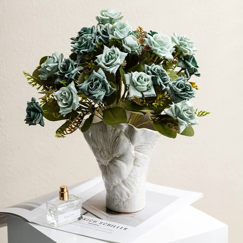 White - Vintage Ceramic Vase - STripleB 