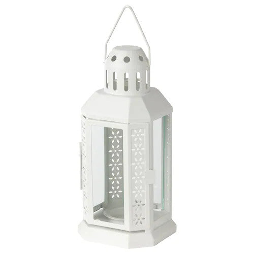 White - Metal Miners Lantern - STripleB