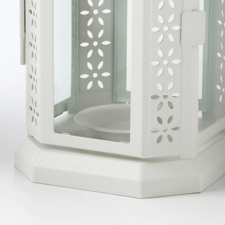 White - Metal Miners Lantern - STripleB