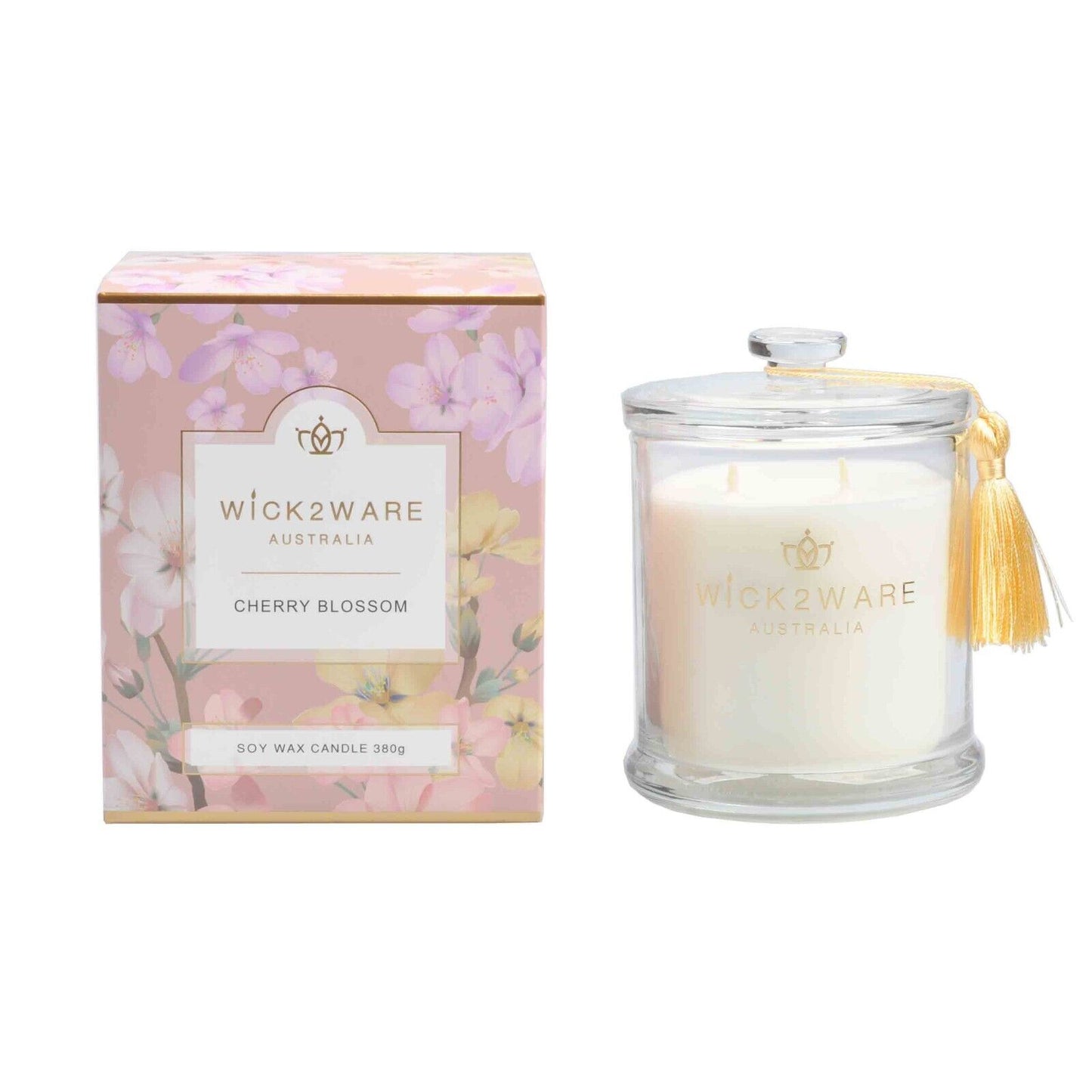 Wick2Ware Australia Scented Candle Cherry Blossom - STripleB