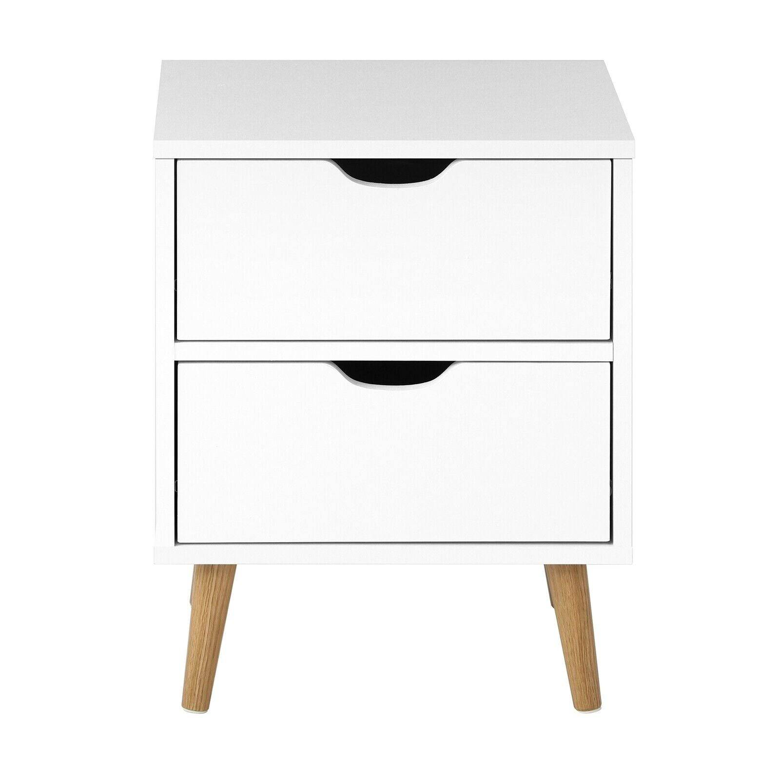 StripleB Bedside Tables 2 Drawers Side Table - STripleB 